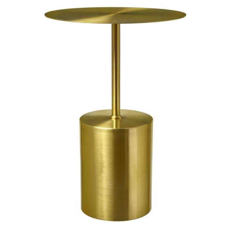 Кофейный стол Solid золотого цвета