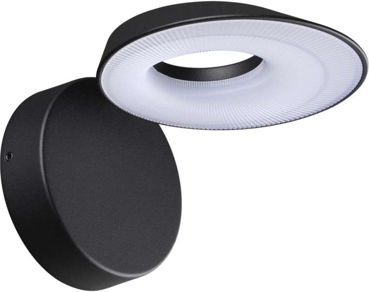 Настенный уличный светильник Novotech Elegance 359405 черный IP54 LED 4W 220V 4000K 380Лм