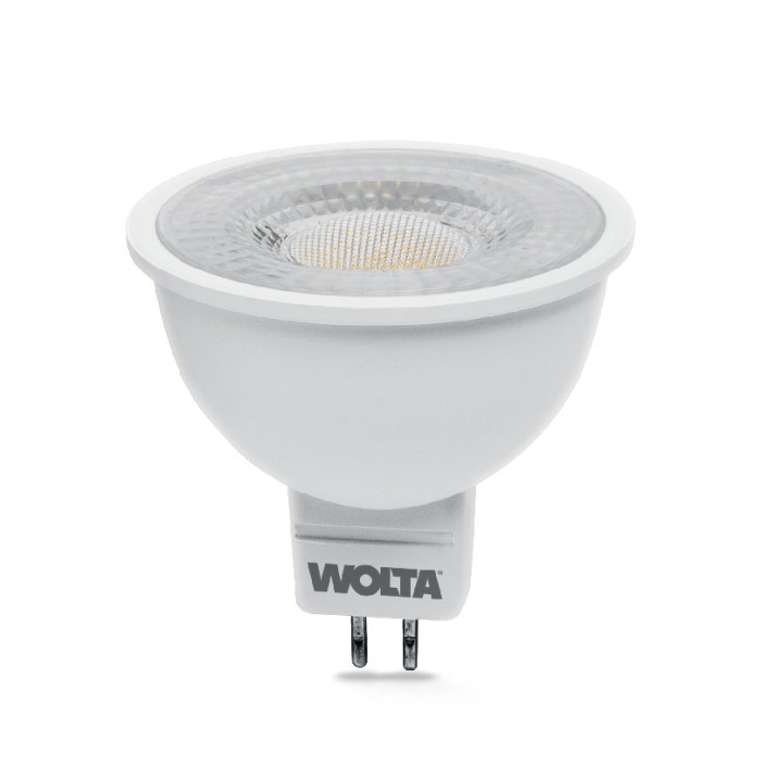 Светодиодная лампа 10Вт 3000K GU5.3 с линзой Wolta WSTD-MR16-220V10W3KGU5.3-L