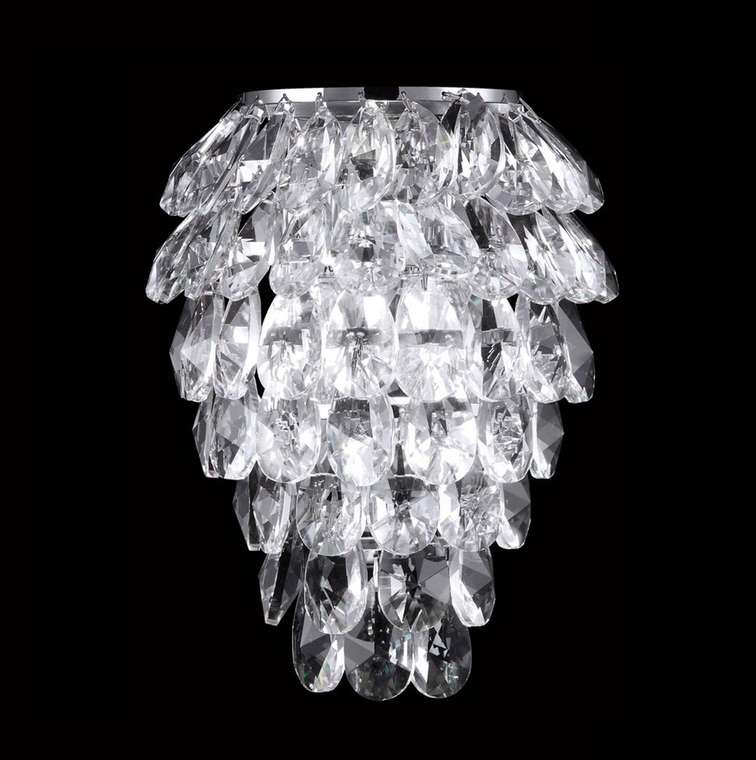 Бра Crystal Lux CHARME CHARME AP2+2 LED CHROME/TRANSPARENT