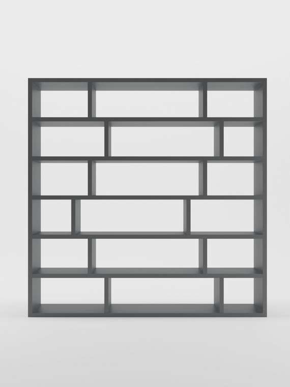 Стеллаж Cesar серого цвета