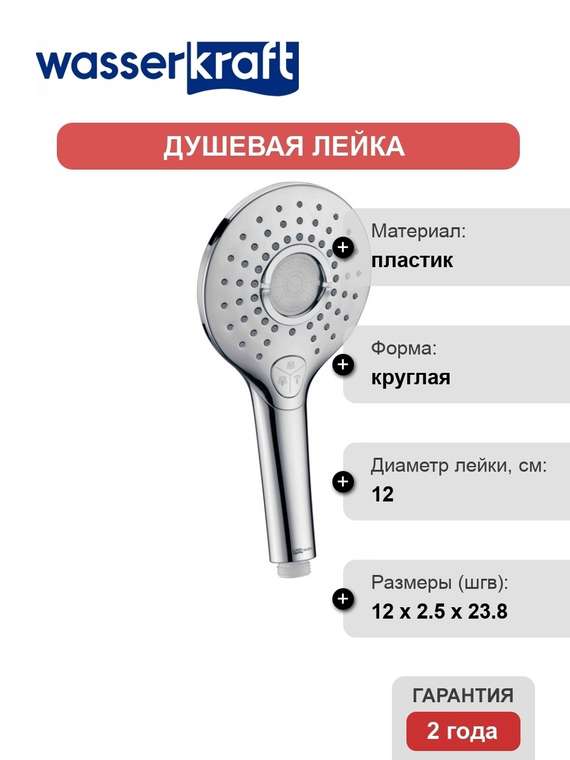 Душевая лейка