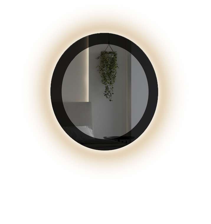 Настенное зеркало Galo диаметр 100 с Ambilight подсветкой