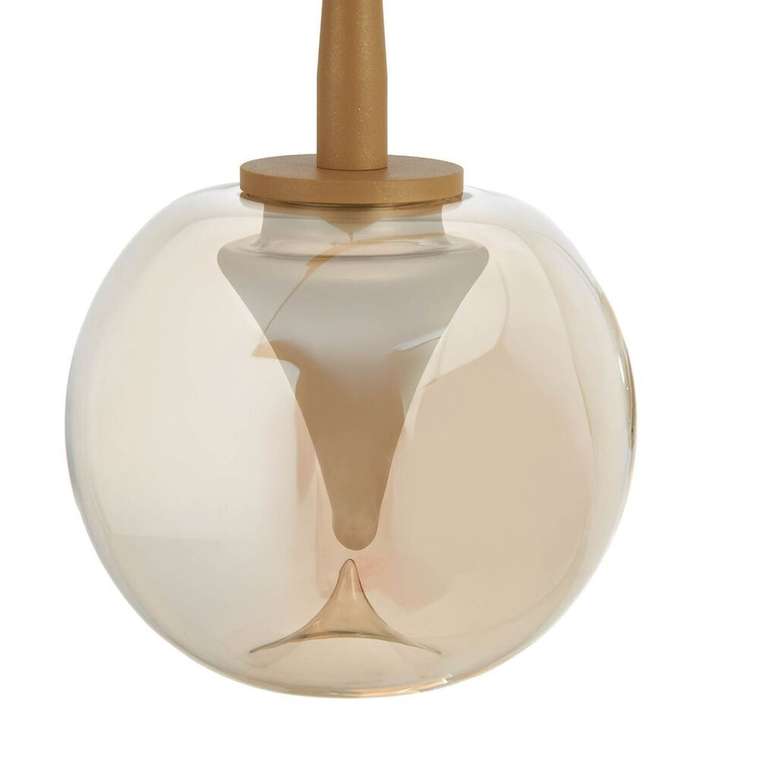 Подвесная люстра Andromeda 9214 (стекло, цвет бронза)