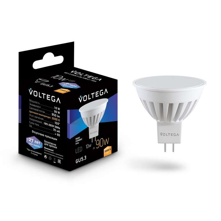 Лампочка Voltega 7264 Sofit Ceramics