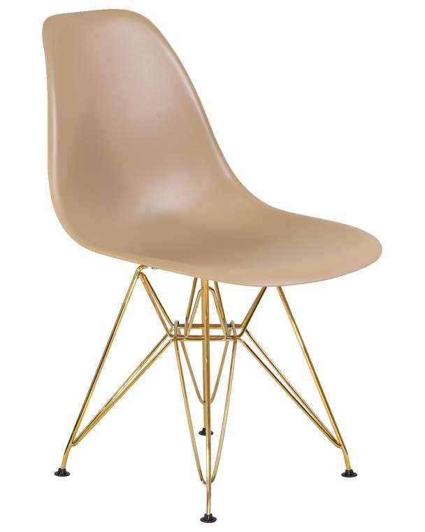 Стул обеденный бежевого цвета