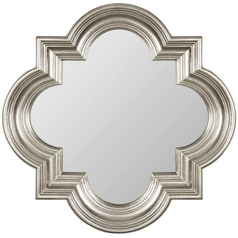 Настенное Зеркало в раме Morocco Silver 