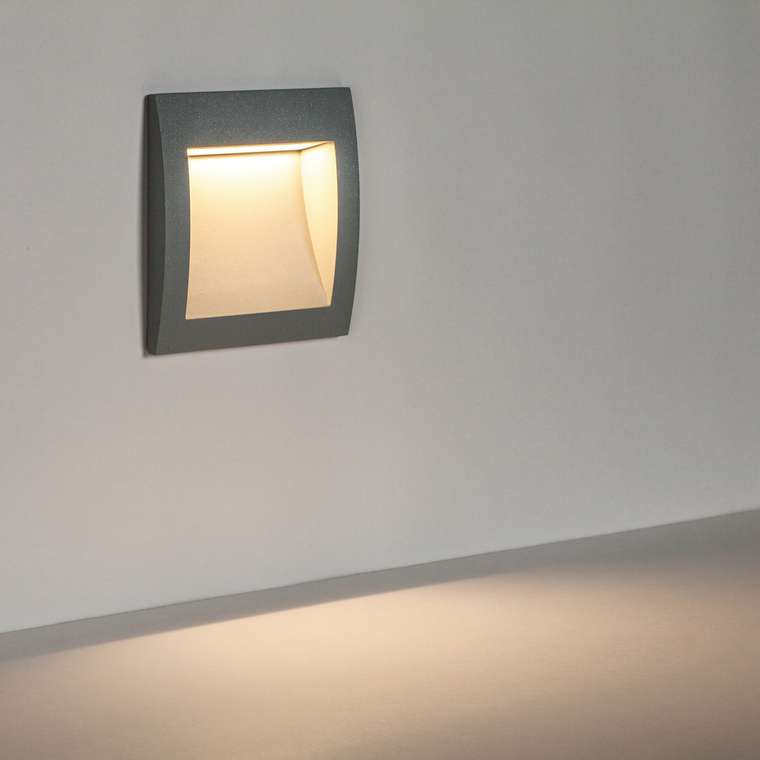 Уличный светодиодный светильник Estra серого цвета