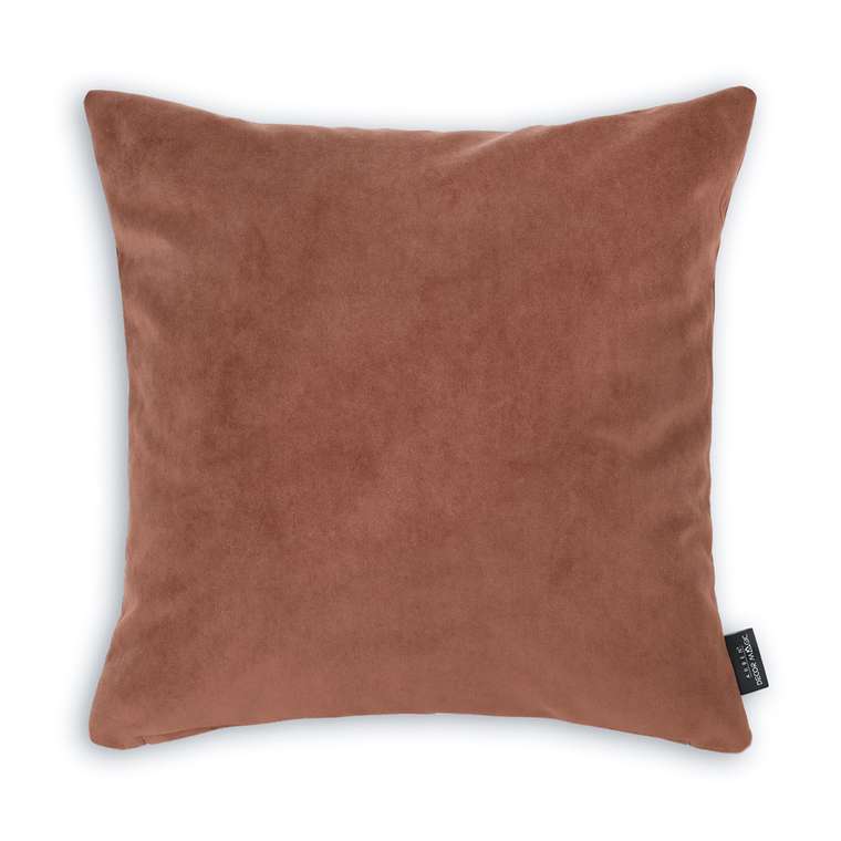 Декоративная подушка Ultra terra терракотового цвета
