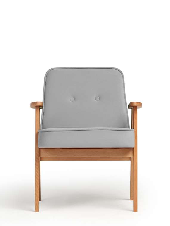 Кресло Несс светло-серого цвета