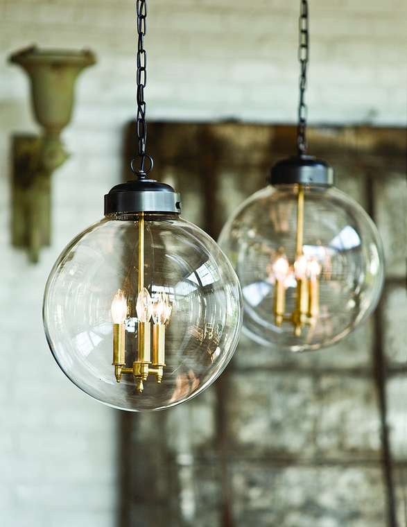 Светильник Glass Sphere Chandelier