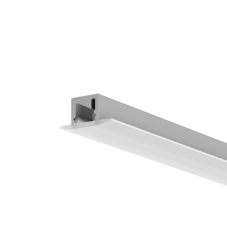 Профиль Led Strip 636021 Встраиваемый со скрытым фланцем профиль Алюминиевый профиль