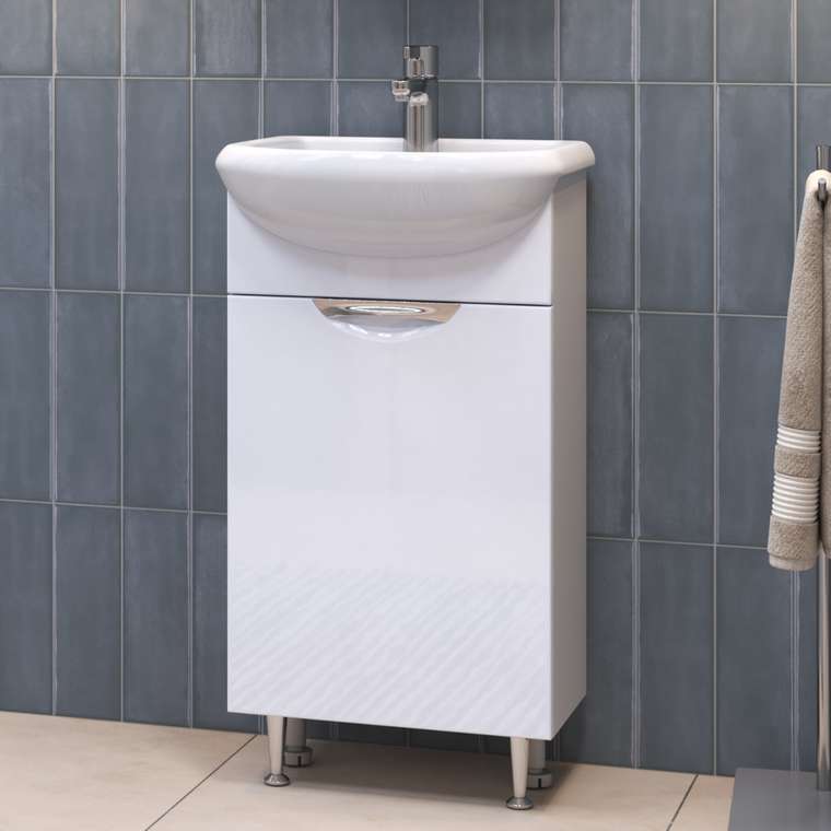 Тумба под раковину Каллао белого цвета