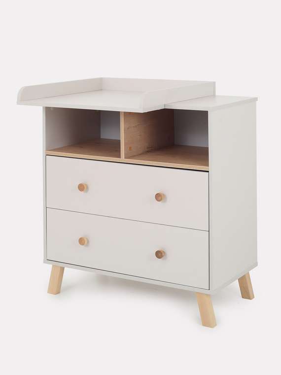 Пеленальный комод Vester светло-бежевого цвета