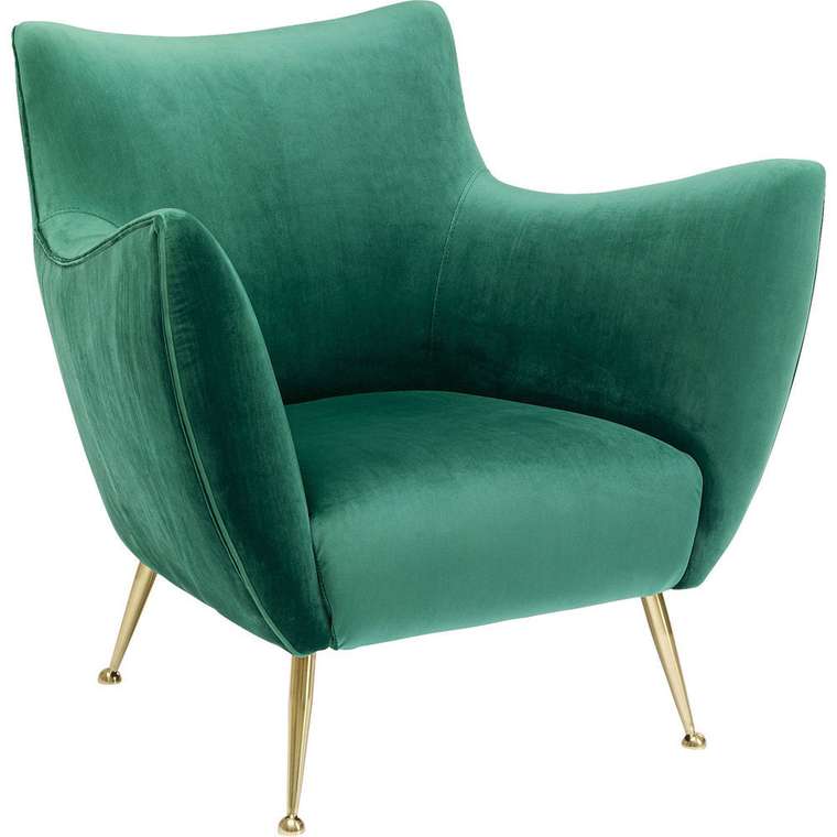 Кресло Goldfinger зеленого цвета