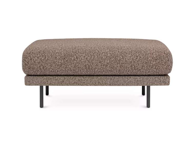 Пуф Ricadi коричневого цвета