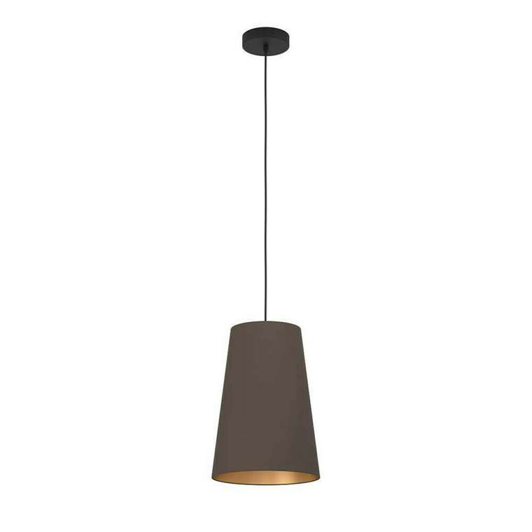 Подвесной светильник Petrosa темно-коричневого цвета
