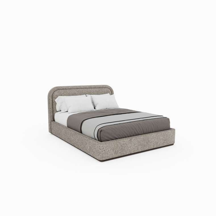 Кровать Sard plain 160х200 бежевого цвета с подъемным механизмом