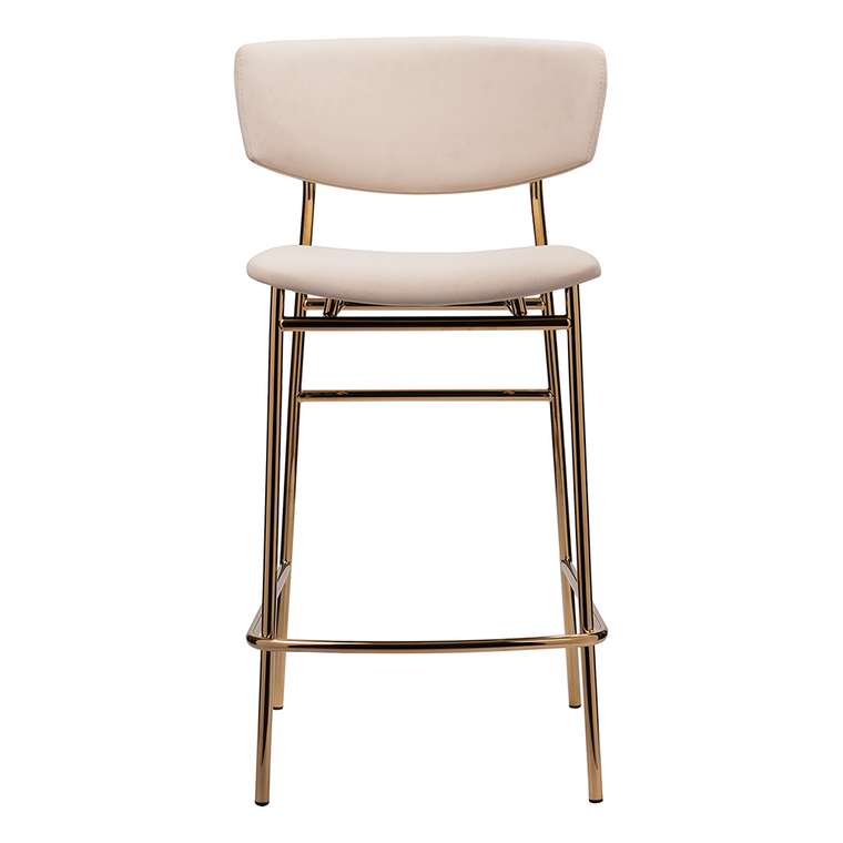 Барный стул Elle кремового цвета