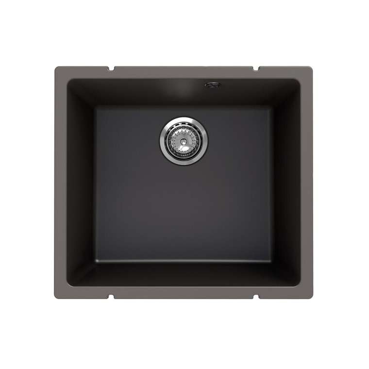 Кухонная мойка Ulgran Quartz Under 450-09, асфальт