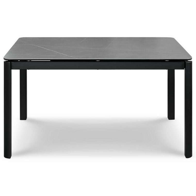 Раздвижной обеденный стол Toledo темно-серого цвета