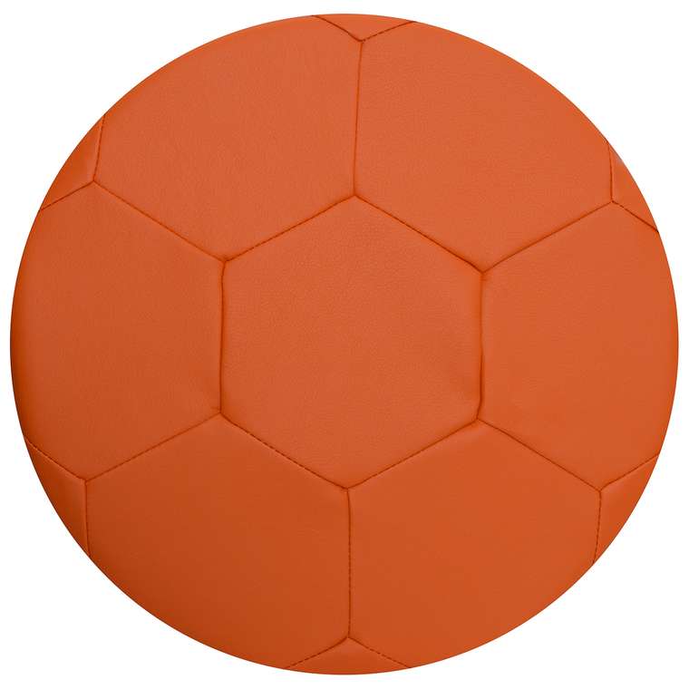 Подушка-сидушка оранжевого цвета