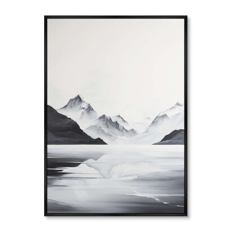 Репродукция картины Landscape collection, Reflection, No 1, 2024г.