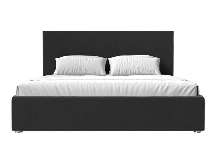 Кровать Кариба 200х200 серого цвета с подъемным механизмом