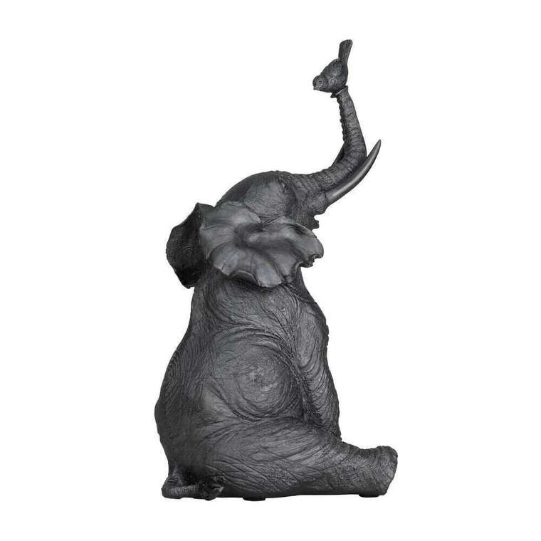 Статуэтка слон Siocon черного цвета