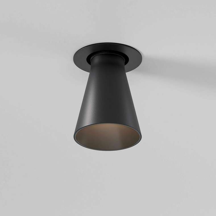 светильник встраиваемый светодиодный Bell 8W 3000K черный 25097/LED