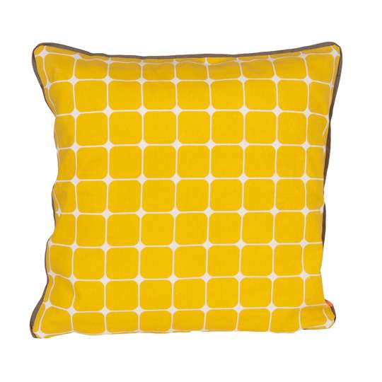 Подушка 45х45 см 'Tiles' (разные цвета) / Желтый