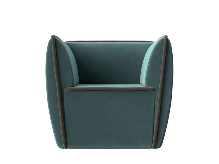 Кресло Бергамо бирюзового цвета