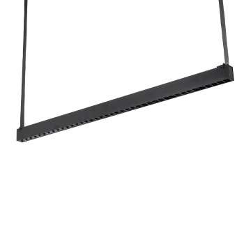Светильник д/трека 48V NOVE LED 30W 5462LM 80G ЧЕРНЫЙ 3000K IP20