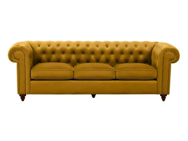 Диван Chester Classic желтого цвета