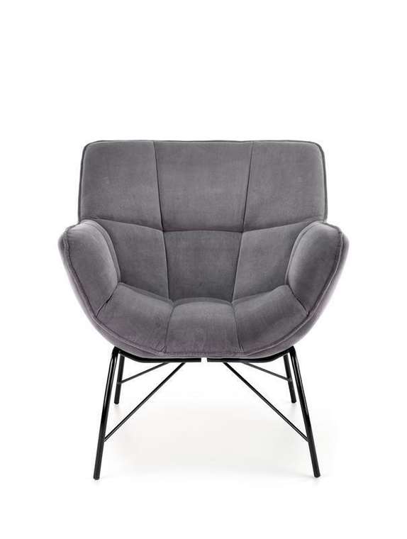 Кресло Belton серого цвета