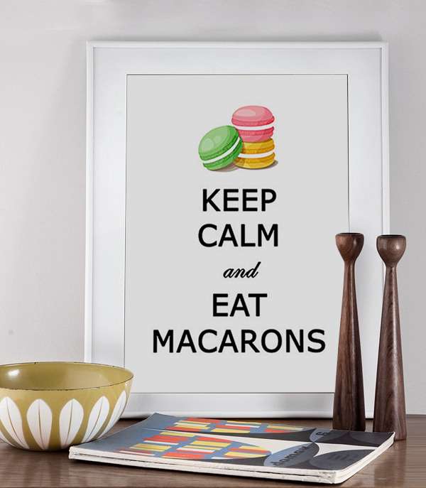 Постер "Macarons" А3