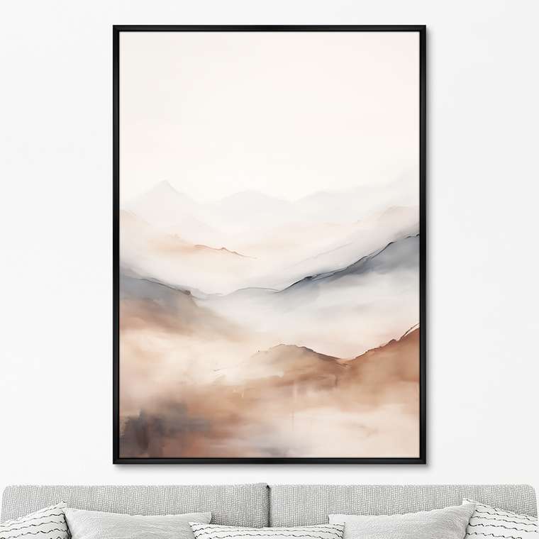 Репродукция картины Landscape collection, Up from, 2024г.