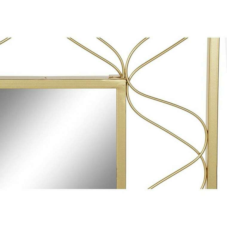 Настенное зеркало Позолоченный 70,5 x 2 x 98 cm