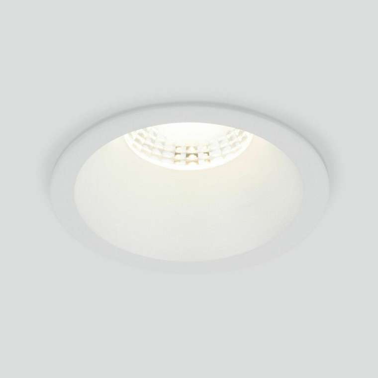 Встраиваемый точечный светильник Lin белого цвета