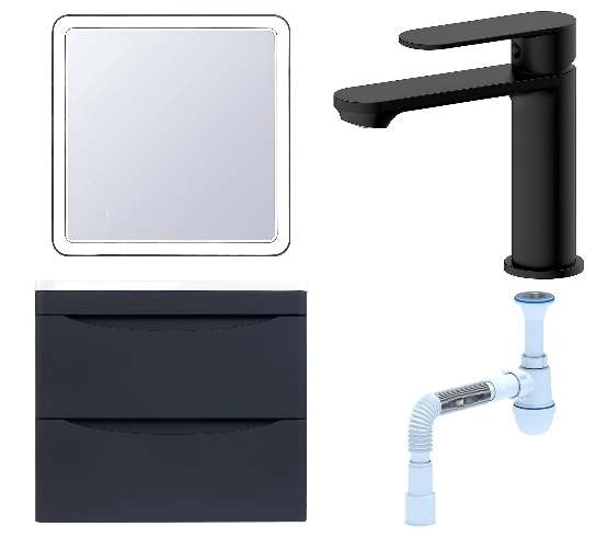 Комплект: Мебель для ванной Бергамо