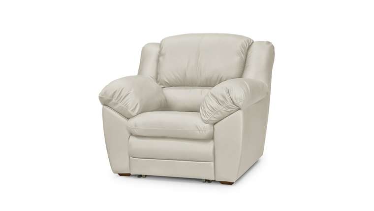 Кресло-кровать Оберон кремового цвета