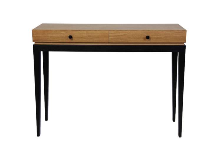 Туалетный столик Static бежево-черного цвета   