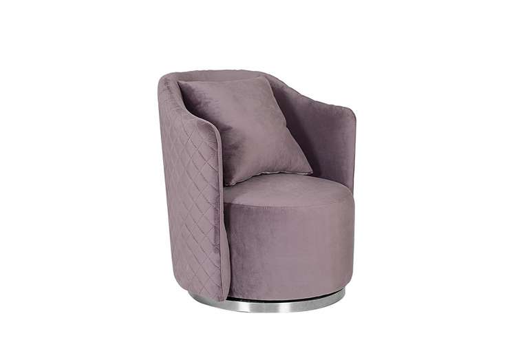 Кресло Verona cеро-лилового цвета