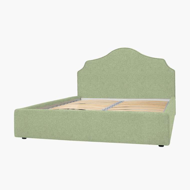 Кровать Bliss 180х200 светло-зеленого цвета с подъёмным механизмом