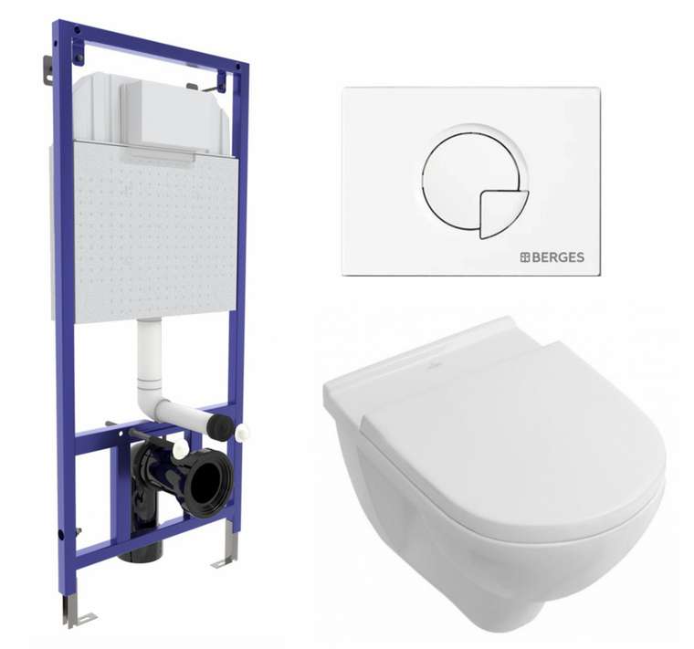 Комплект 3 в 1 инсталляция Novum