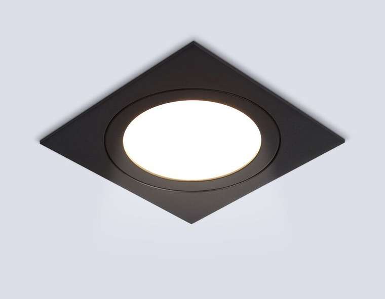 Встраиваемый светильник GX Standard tech TN51825 (металл, цвет черный)