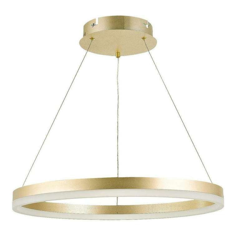 Подвесной светодиодный светильник Led Lamps золотого цвета