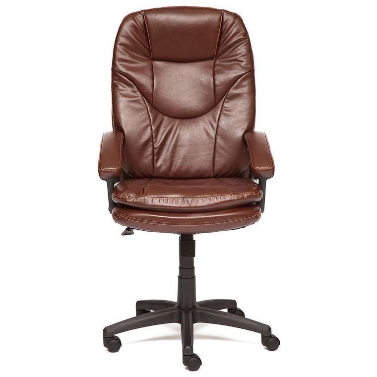 Кресло офисное Comfort коричневого цвета