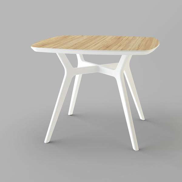 стол Unika Lars 120x120cm дуб