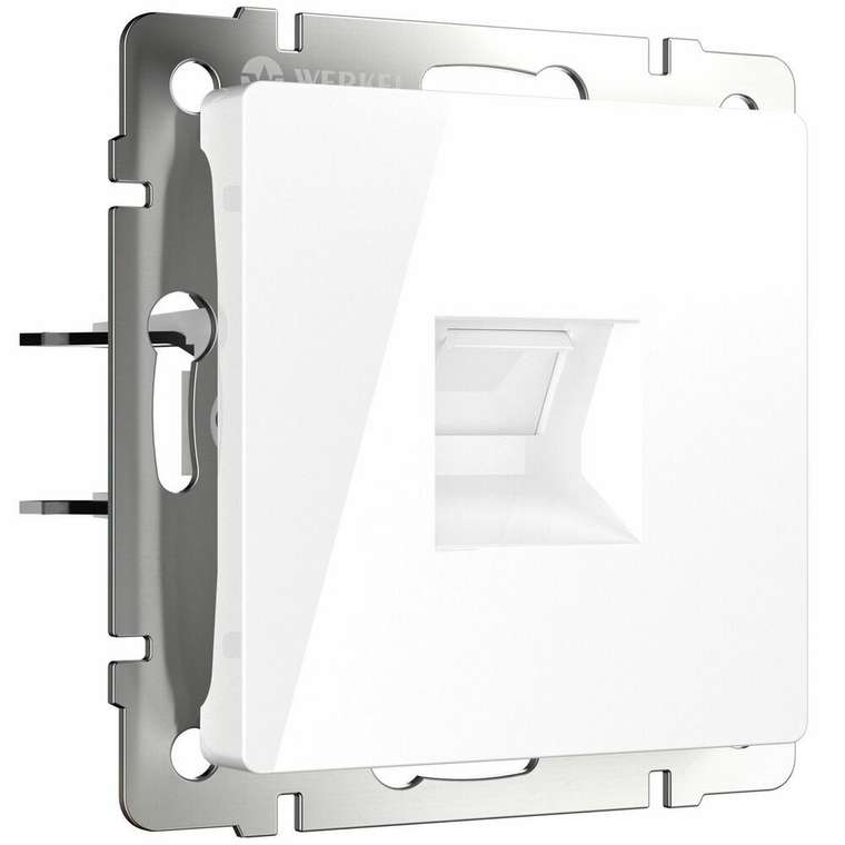 Телефонная розетка RJ-11 белая W1182001